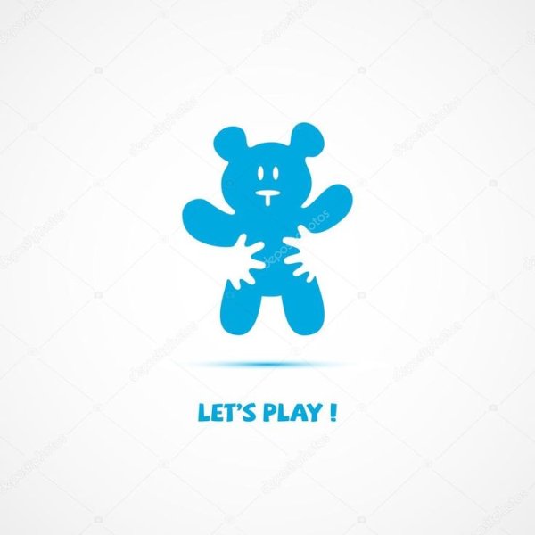 Медведь на логотип стоковый