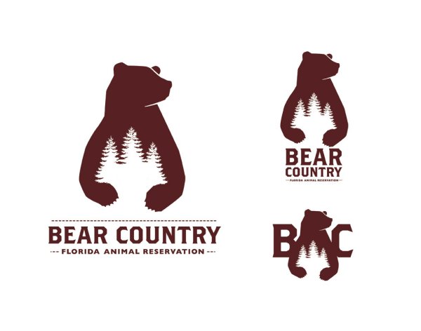 Добрый медведь логотип