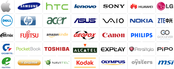 Бренды телефонов