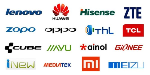 Логотипы марок телефонов