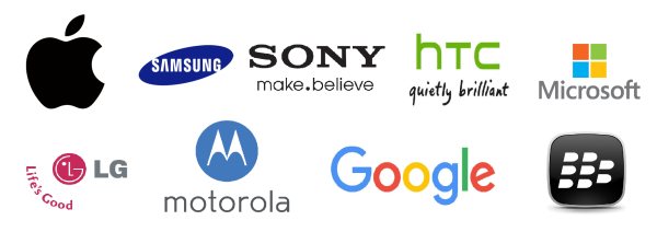 Логотипы марок телефонов
