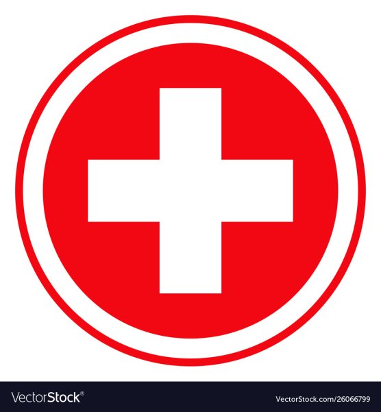 Красный крест на прозрачном фоне медицинский