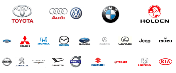 Эмблемы японских автомобилей