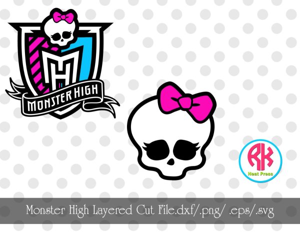 Монстер Хай надпись