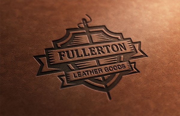 Логотип для мастерской кожи