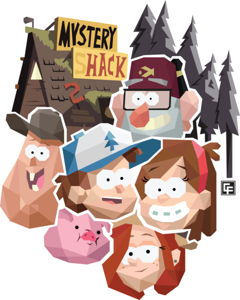 Постер "Гравити Фолз"