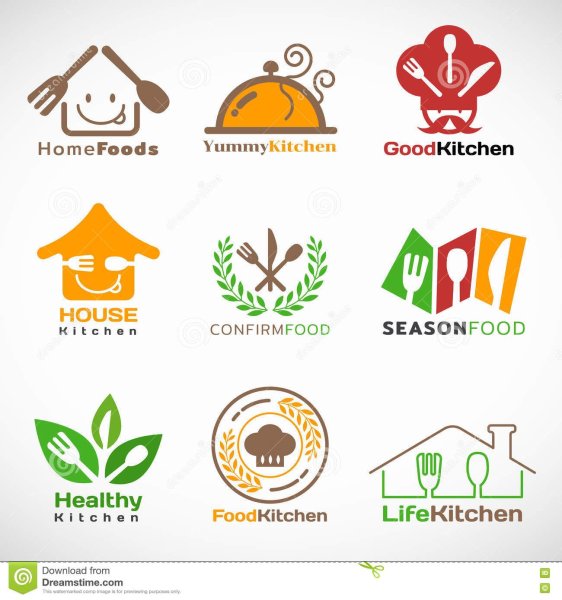 Дом кухни логотип