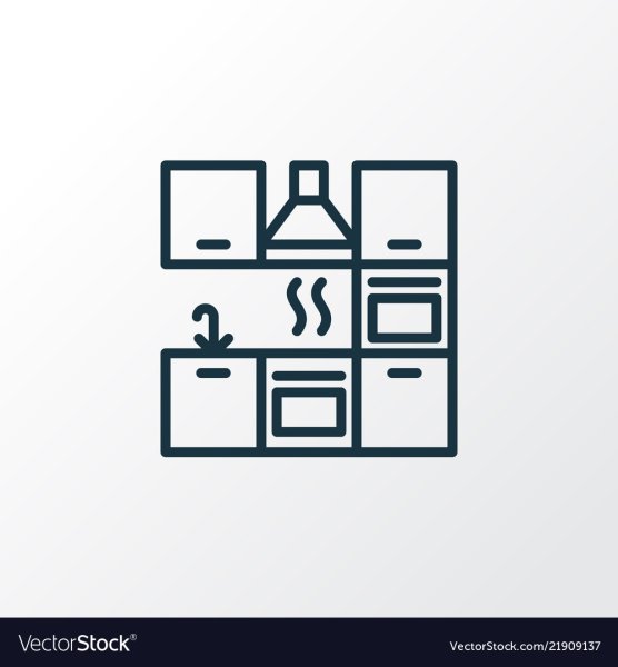 Пиктограммы кухонной мебели