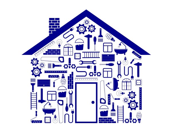 Отделка дома вектор