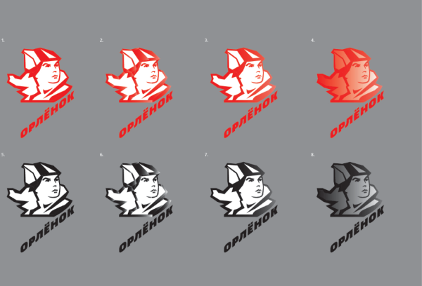 Орленок логотип вектор