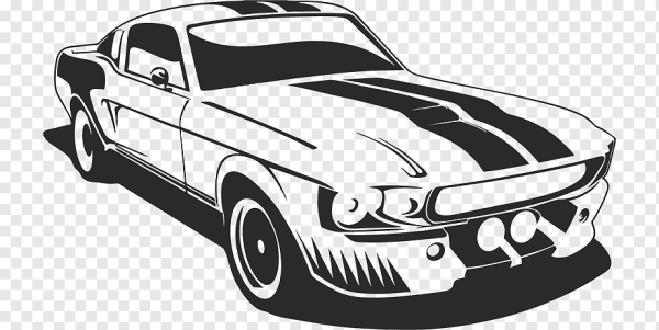 Форд Мустанг вектор