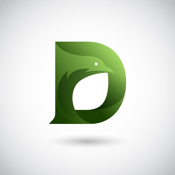 Стилизованная буква d