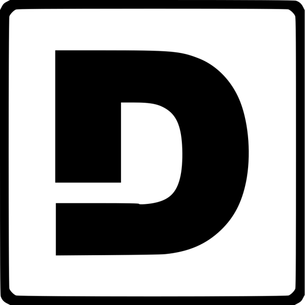 Логотип с буквой d