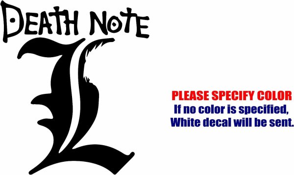 Death Note надпись