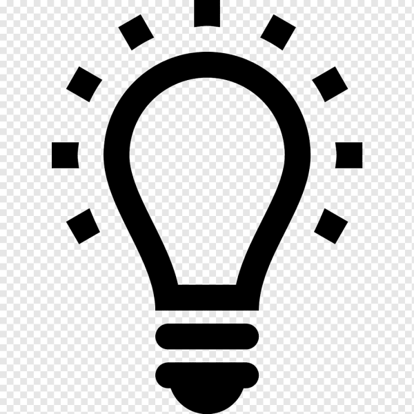 Лампочка пиктограмма