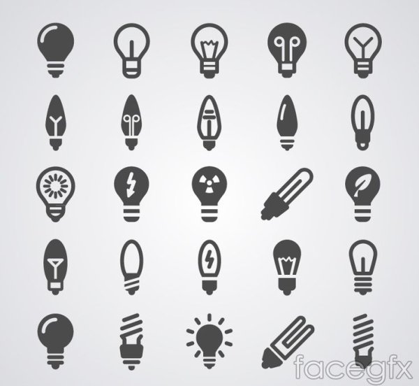 Лампочка инфографика