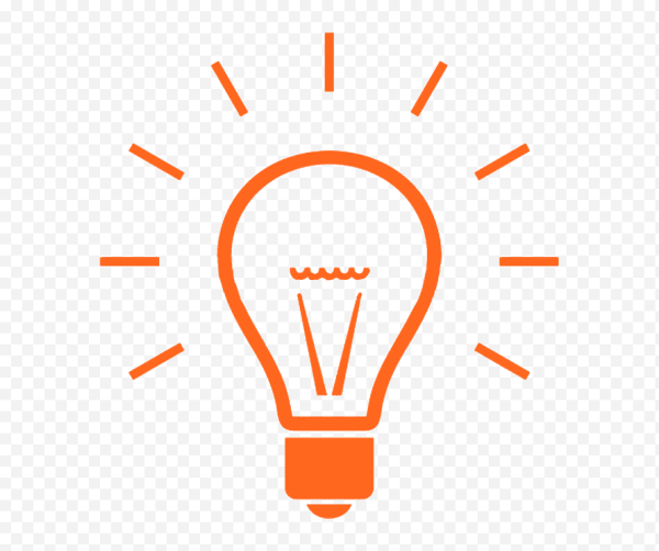 Лампочка контур