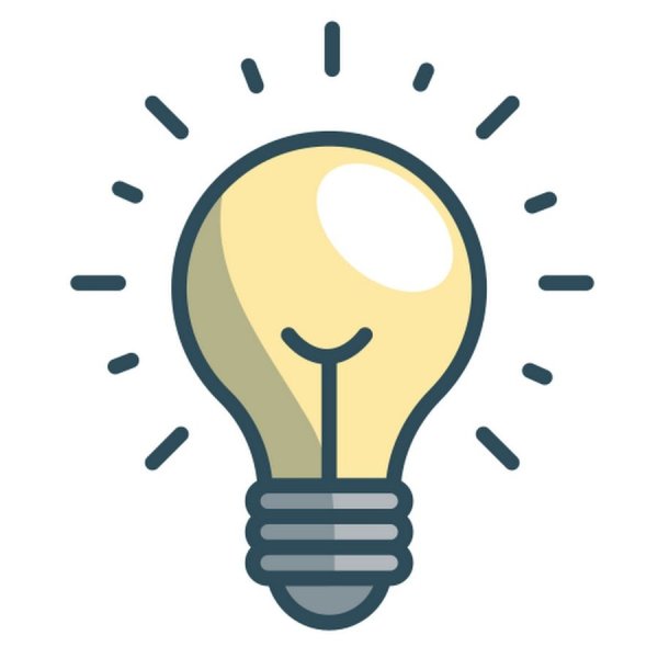 Знак лампочка