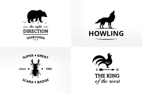 Лого с животными