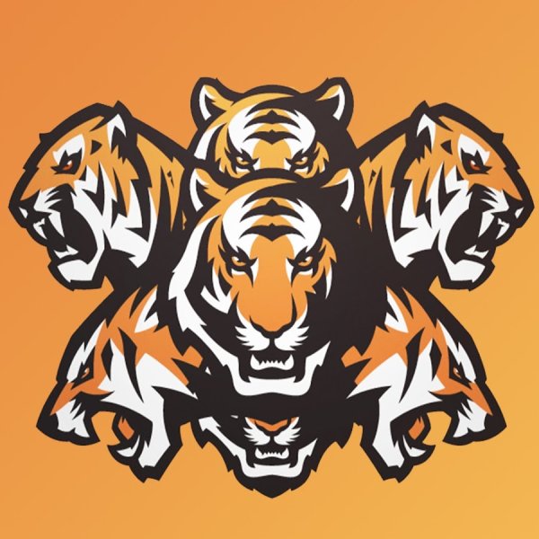 Эмблема для команды тигры