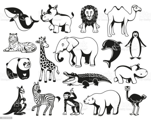 Стилизованные Дикие животные