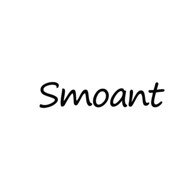 Smoant надпись на черном фоне