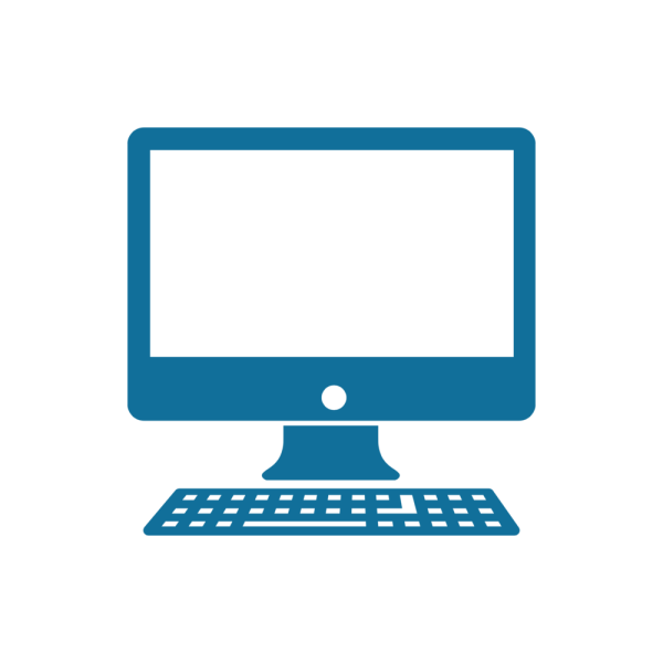 Иконка компьютера без фона