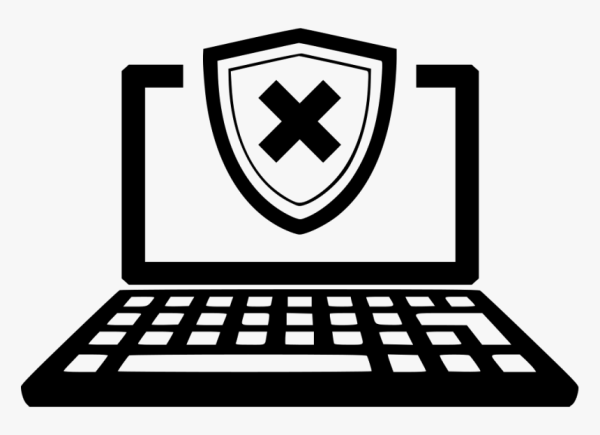 Компьютерная безопасность пиктограмма