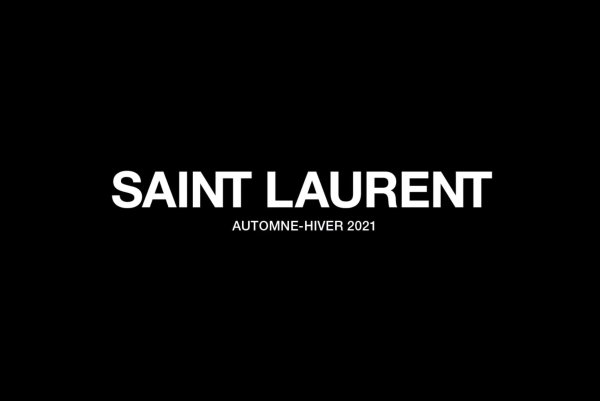 Saint Laurent Paris надпись