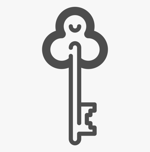 Символ ключик