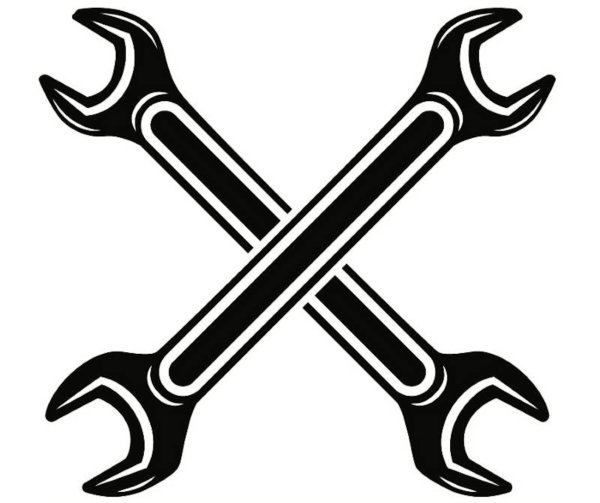 Гаечный ключ вектор