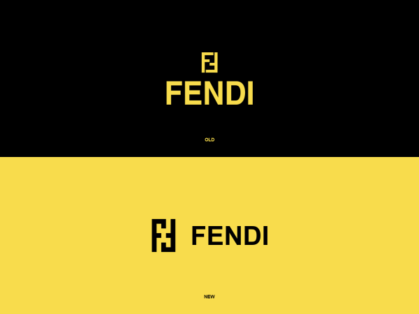 Дизайн логотипа Fendi