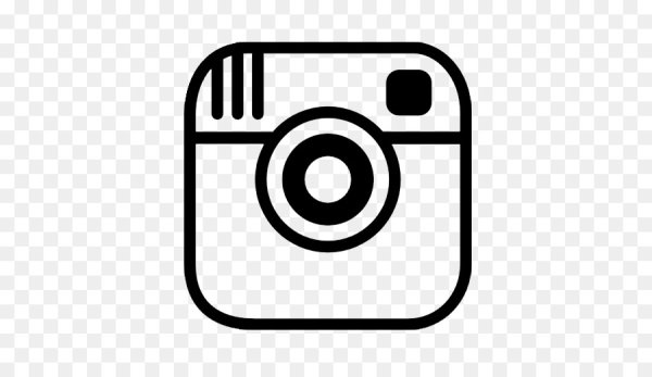 Знак инстаграмма на прозрачном фоне