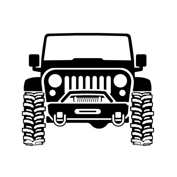 Jeep Wrangler вектор