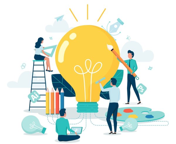 Идея иллюстрация