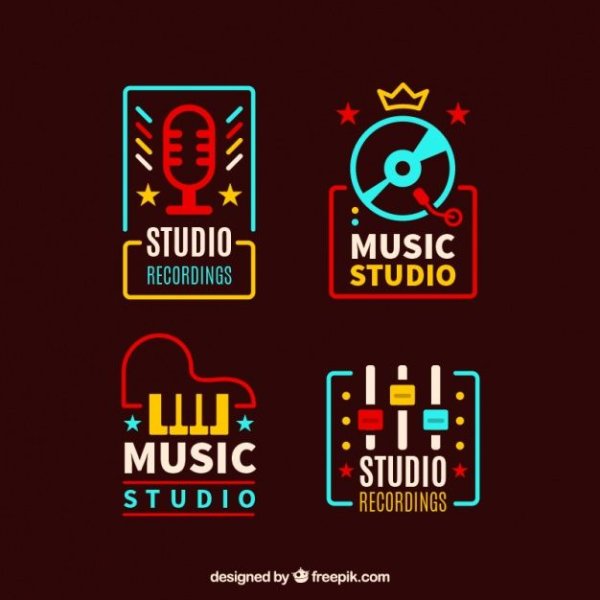 Логотип музыкальной студии