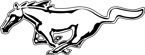 Значок Форд Мустанг