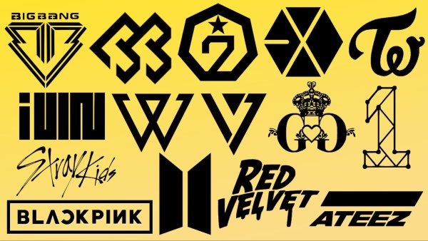 Логотипы к поп групп