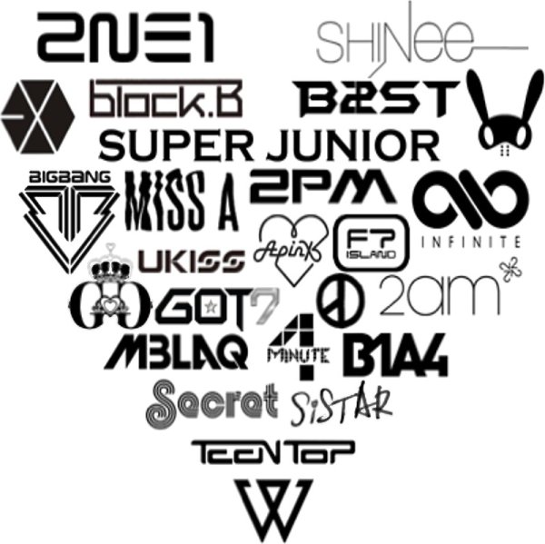 Логотипы корейских групп