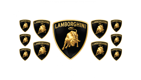 Наклейки машины Ламборджини