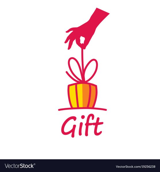 Фон для логотипа магазина подарков