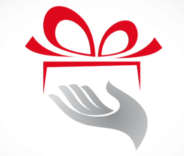 Подарок логотип вектор