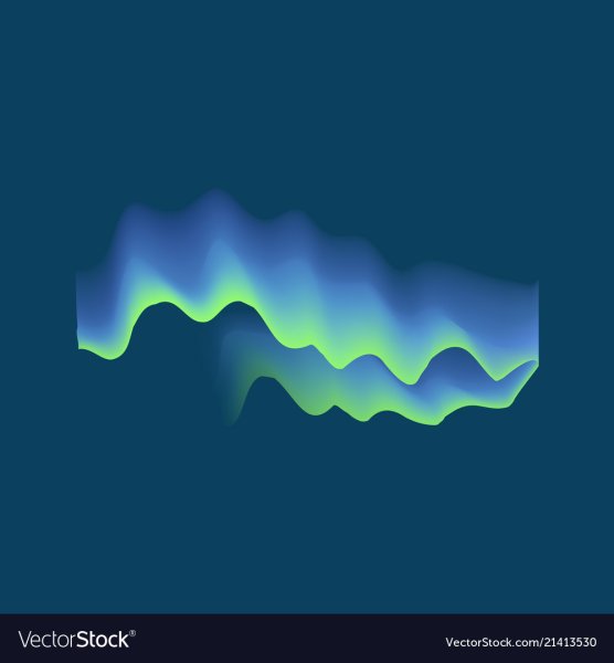 Северное сияние пиктограмма