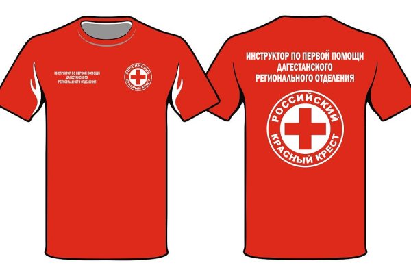 Футболка российский красный крест