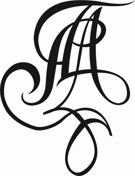 Татуировка буква д