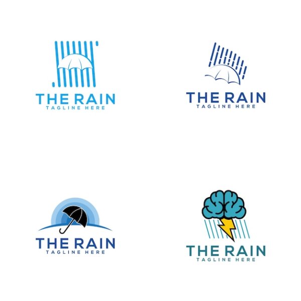 Новый логотип дождя