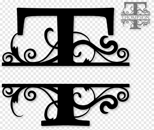 Монограмма буквы т