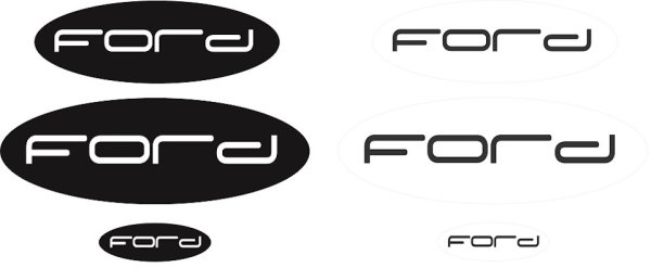 Значок Форд вектор