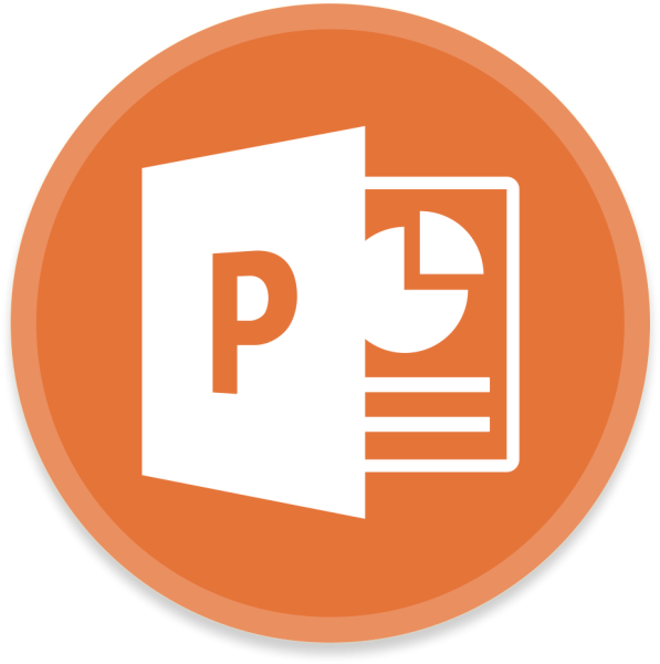 Значок POWERPOINT