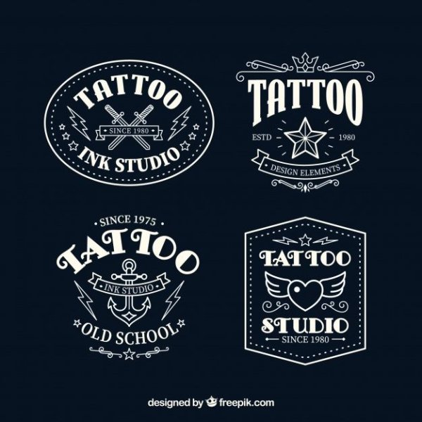 Тату салон вывеска